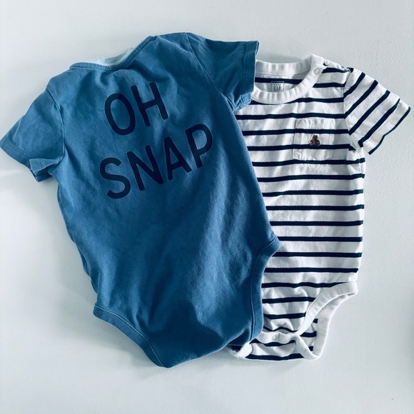 Gap 2-Pack Bodysuits - Picture 2 of 2